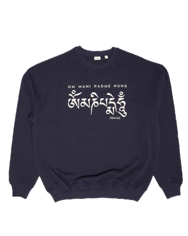 100% Organic Cotton Om Mani Padme Hung Sweatshirt